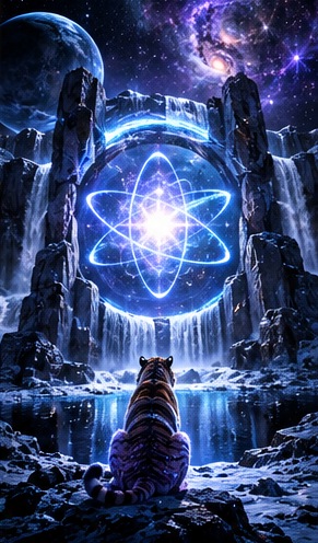 Atomic portal in the Altai